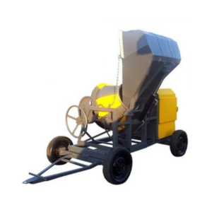 10/7 Single Bag Concrete Mixer With Hydraulic Hopper