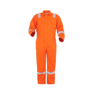 Cotton Polyester Mixed Coverall Orange